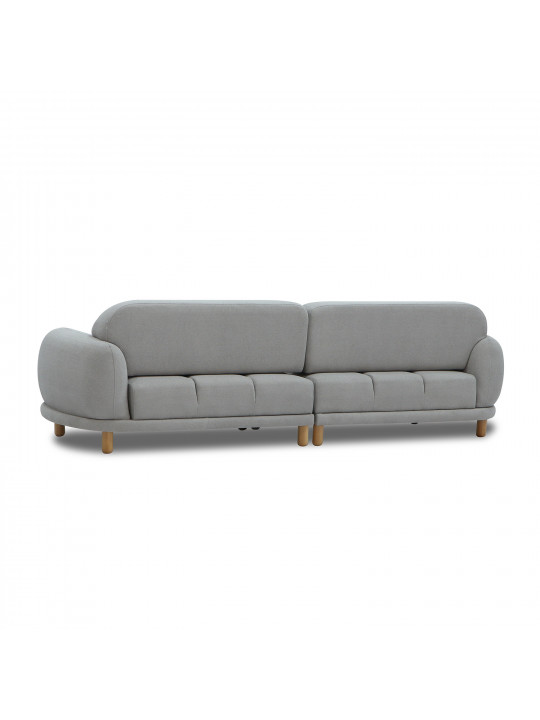 Sofa HOBEL ALYASKA 3 GREY BUKLE 8/ NIAGARA GREY (2) 