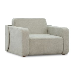 Armchair HOBEL AMANDA GREY AMAZON 5/ NIAGARA LIGHT GREY/ NIAGARA BROWN (4) 