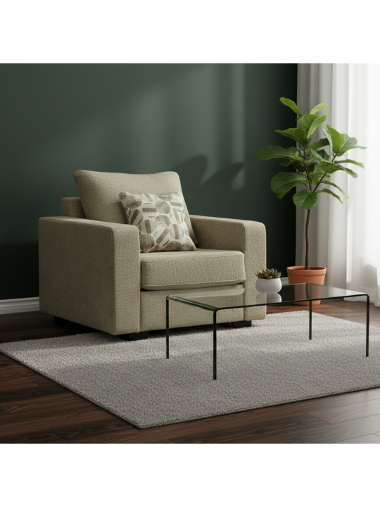 Բազմոց HOBEL ANGEL 1 LIGHT BROWN AMAZON 2 / GANZA 1009 (1) 