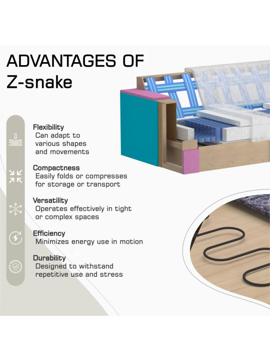 Բազմոց HOBEL ANGEL 2 LIGHT BROWN AMAZON 2 / GANZA 1009 (1) 