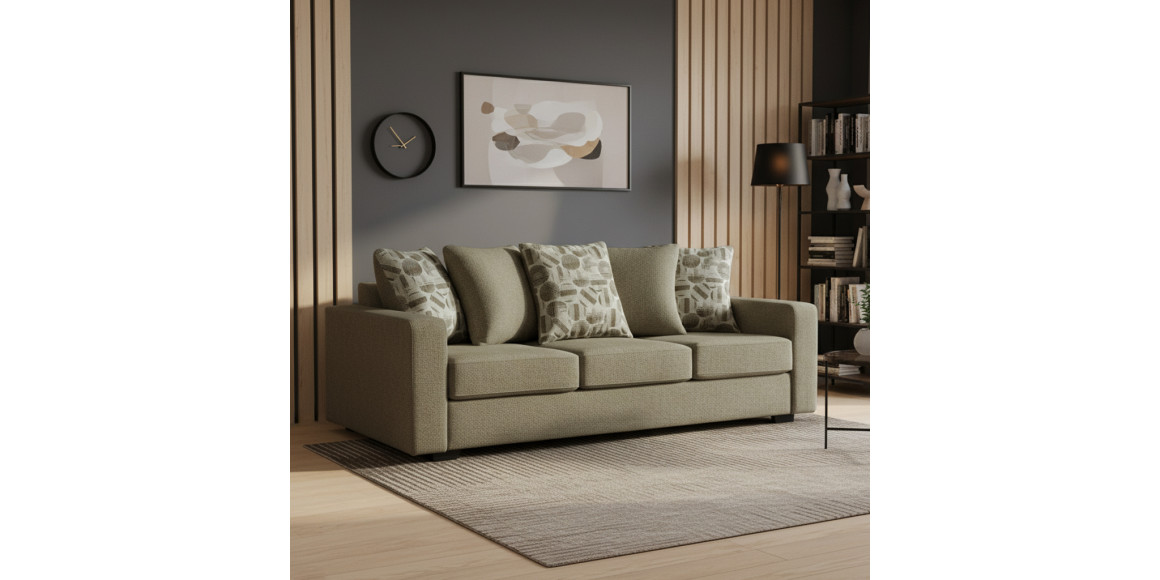 Диван HOBEL ANGEL 3 LIGHT BROWN AMAZON 2 / GANZA 1009 (1) 