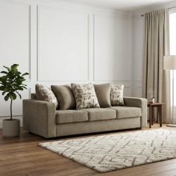 Диван HOBEL ANGEL 3 LIGHT BROWN AMAZON 2 / GANZA 1009 (1) 