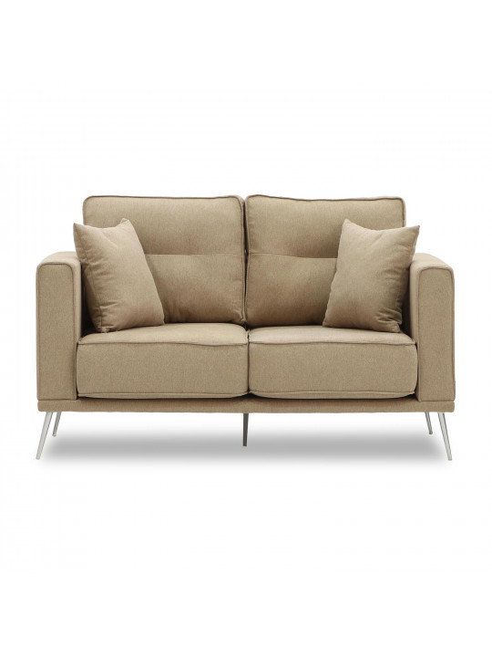 Диван HOBEL ARMANDO 2 STR CHROM 18SM/BEIGE SCANDI 4 (1) 