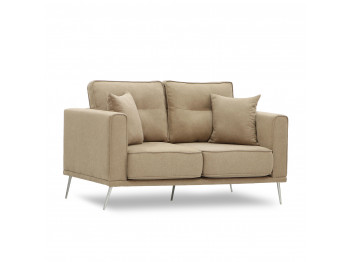 Диван HOBEL ARMANDO 2 STR CHROM 18SM/BEIGE SCANDI 4 (1) 