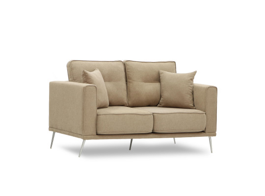 Диван HOBEL ARMANDO 2 STR CHROM 18SM/BEIGE SCANDI 4 (1) 