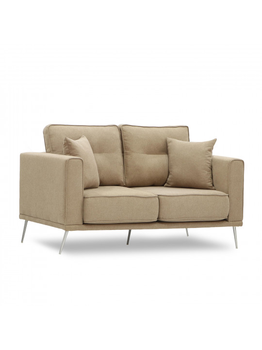 Диван HOBEL ARMANDO 2 STR CHROM 18SM/BEIGE SCANDI 4 (1) 