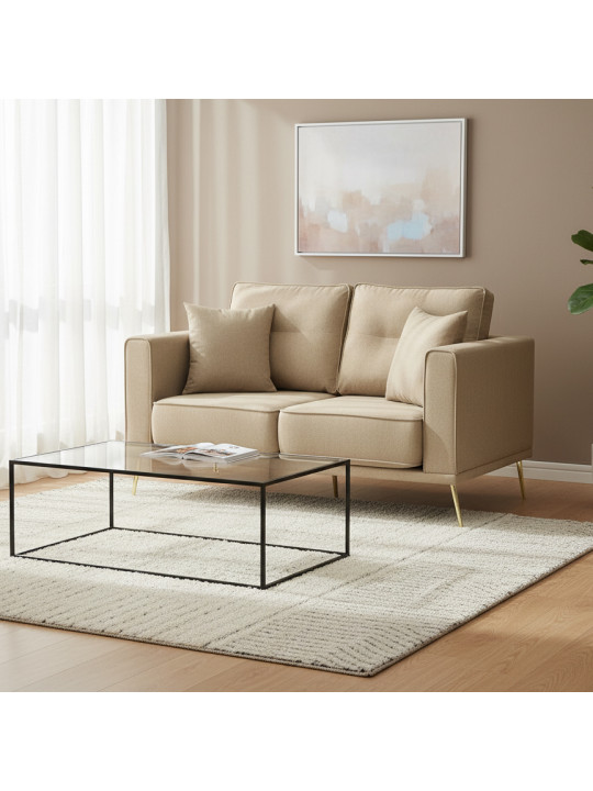 Բազմոց HOBEL ARMANDO 2 STR GOLD 18SM/BEIGE SCANDI 4 (1) 