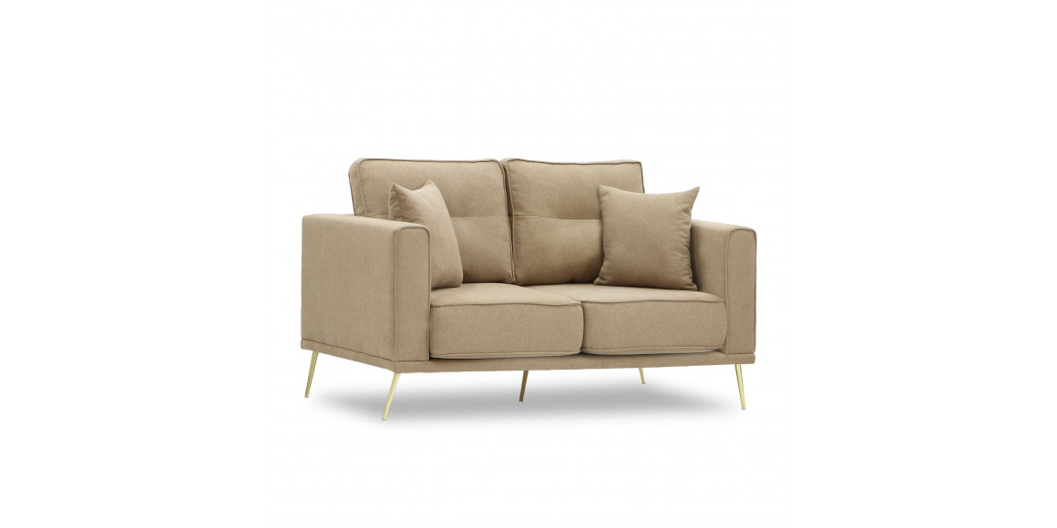 Диван HOBEL ARMANDO 2 STR GOLD 18SM/BEIGE SCANDI 4 (1) 