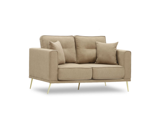 Диван HOBEL ARMANDO 2 STR GOLD 18SM/BEIGE SCANDI 4 (1) 