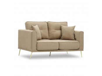 Диван HOBEL ARMANDO 2 STR GOLD 20SM/BEIGE SCANDI 4 (1) 