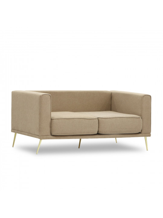 Диван HOBEL ARMANDO 2 STR GOLD 20SM/BEIGE SCANDI 4 (1) 
