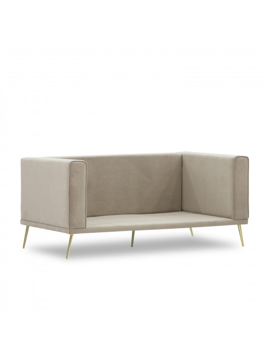 Բազմոց HOBEL ARMANDO 2 STR GOLD 20SM/CAPPUCCINO LEONARDO 4 (1) 