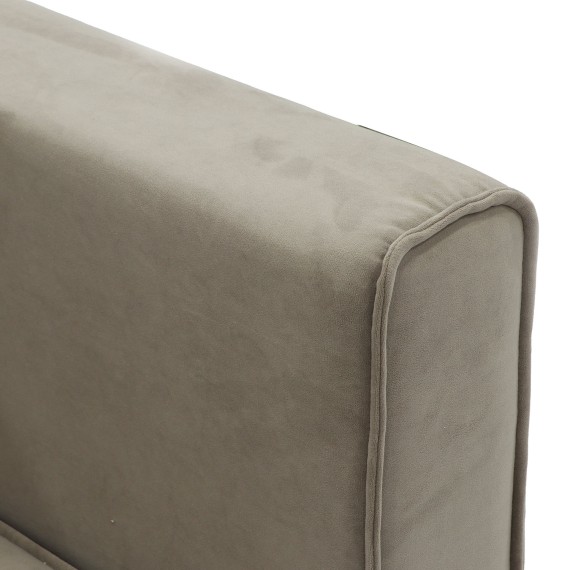 Բազմոց HOBEL ARMANDO 3 STR BLACK 20/ CAPPUCCINO LEONARDO 5 (1) 
