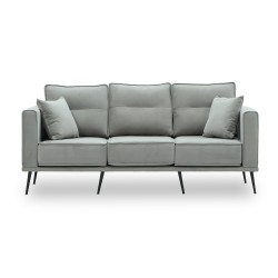 Диван HOBEL ARMANDO 3 STR BLACK 20/ GREY LEONARDO 14 (1) 