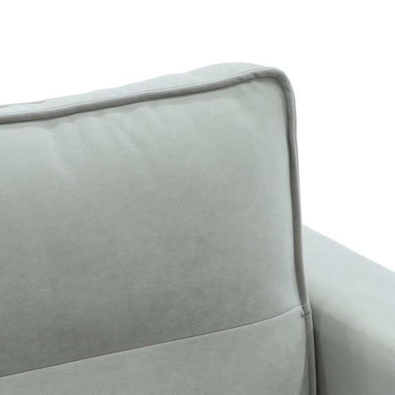 Բազմոց HOBEL ARMANDO 3 STR BLACK 20/ GREY LEONARDO 14 (1) 