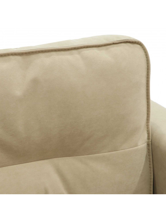 Диван HOBEL ARMANDO 3 STR CHROM 20SM/CREAM LEONARDO 3 (1) 
