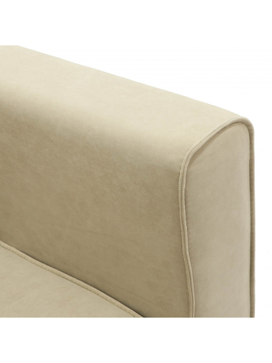 Диван HOBEL ARMANDO 3 STR CHROM 20SM/CREAM LEONARDO 3 (1) 