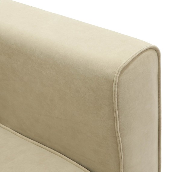 Диван HOBEL ARMANDO 3 STR CHROM 20SM/CREAM LEONARDO 3 (1) 