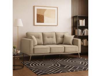 Диван HOBEL ARMANDO 3 STR GOLD 18SM/BEIGE SCANDI 4 (1) 