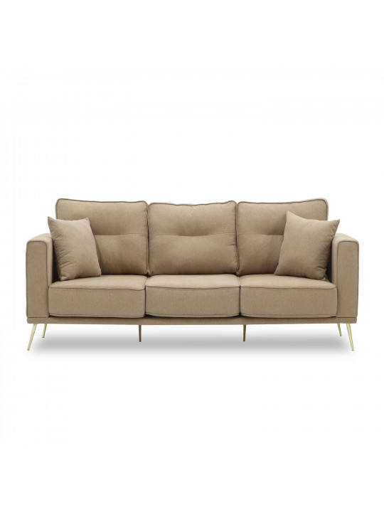 Диван HOBEL ARMANDO 3 STR GOLD 18SM/BEIGE SCANDI 4 (1) 