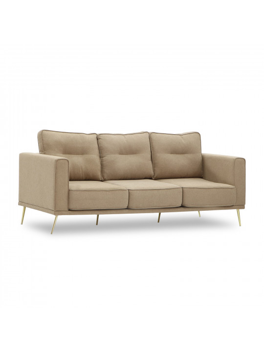 Диван HOBEL ARMANDO 3 STR GOLD 18SM/BEIGE SCANDI 4 (1) 