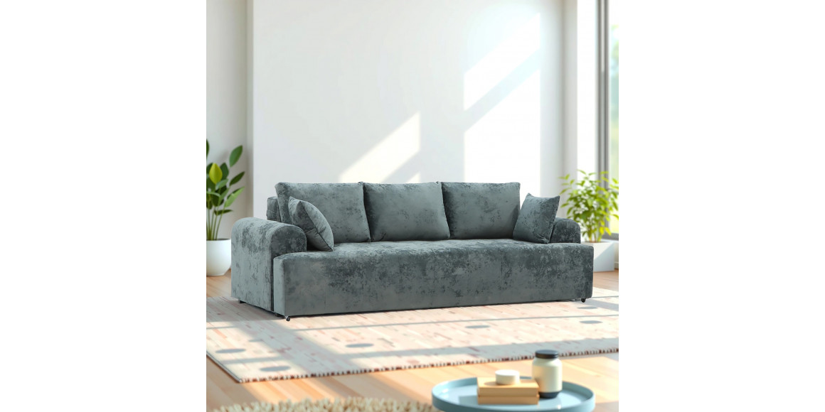Բազմոց HOBEL BARON DARK GREY MONACO 15/ NIAGARA LIGHT GREY (3) 