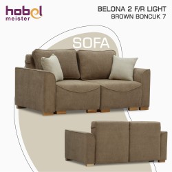 Диван HOBEL BELONA 2 F/R LIGHT BROWN BONCUK 7 (5) 