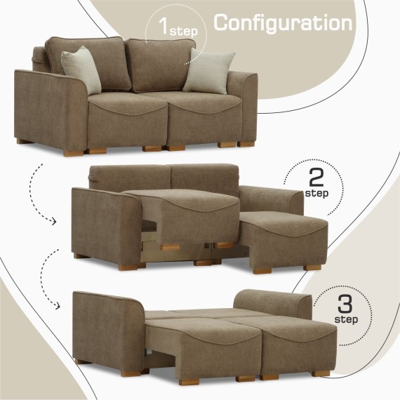 Sofa HOBEL BELONA 2 F/R LIGHT BROWN BONCUK 7 (5) 