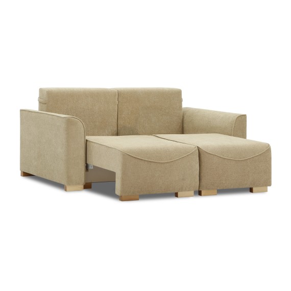 Sofa HOBEL BELONA 2 STR LIGHT BROWN BONCUK 6/CREAM INFINITY 103 (5) 