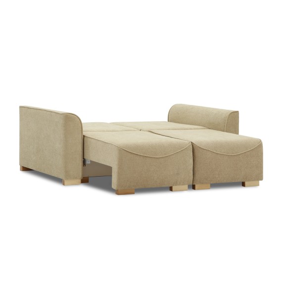Sofa HOBEL BELONA 2 STR LIGHT BROWN BONCUK 6/CREAM INFINITY 103 (5) 