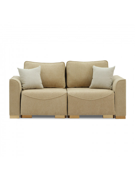 Բազմոց HOBEL BELONA 2 STR LIGHT BROWN BONCUK 6/CREAM INFINITY 103 (5) 