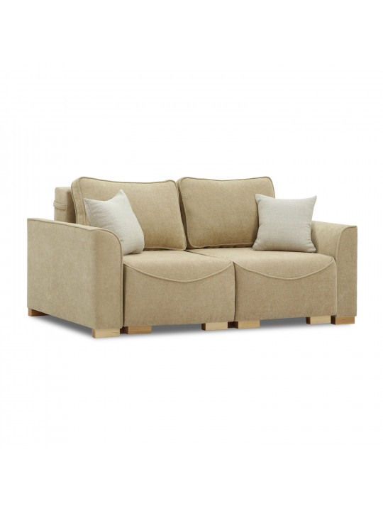 Բազմոց HOBEL BELONA 2 STR LIGHT BROWN BONCUK 6/CREAM INFINITY 103 (5) 