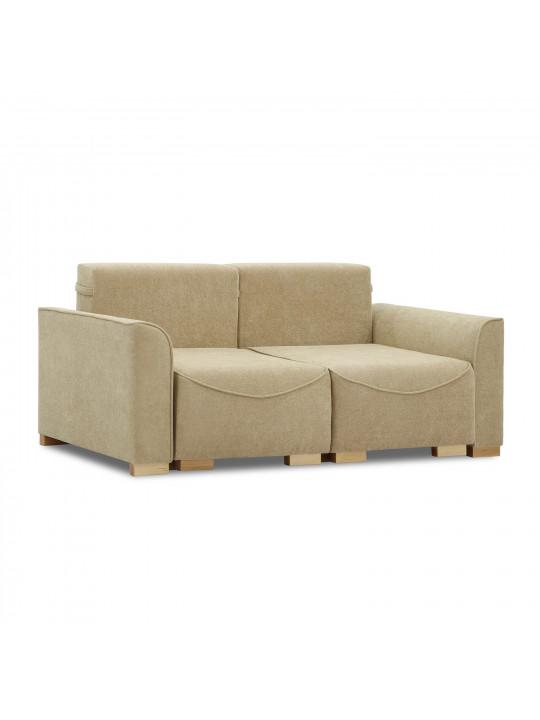 Բազմոց HOBEL BELONA 2 STR LIGHT BROWN BONCUK 6/CREAM INFINITY 103 (5) 