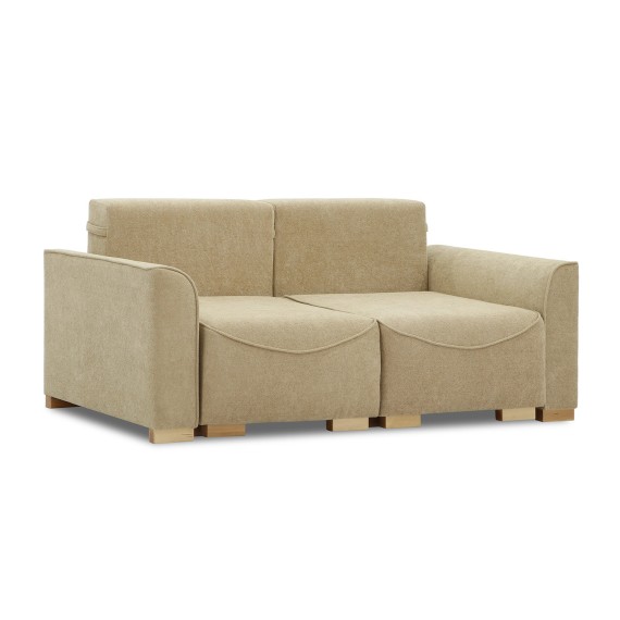 Sofa HOBEL BELONA 2 STR LIGHT BROWN BONCUK 6/CREAM INFINITY 103 (5) 