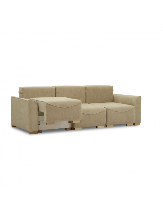 Բազմոց HOBEL BELONA 3 STR LIGHT BROWN BONCUK 6/CREAM INFINITY 103 (7) 