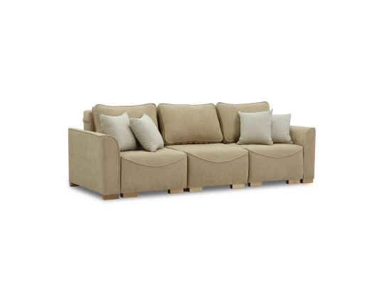 Sofa HOBEL BELONA 3 STR LIGHT BROWN BONCUK 6/CREAM INFINITY 103 (7) 