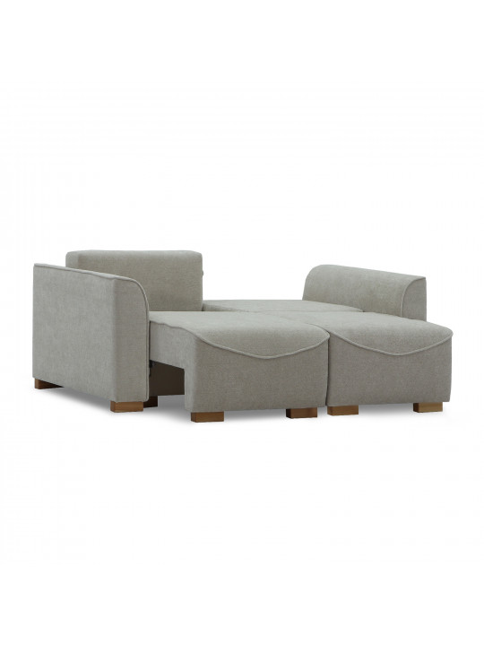 Sofa HOBEL BELONA LUXE 2 CREAM BONCUK 4/ BROWN SHO 599-2 (5) 