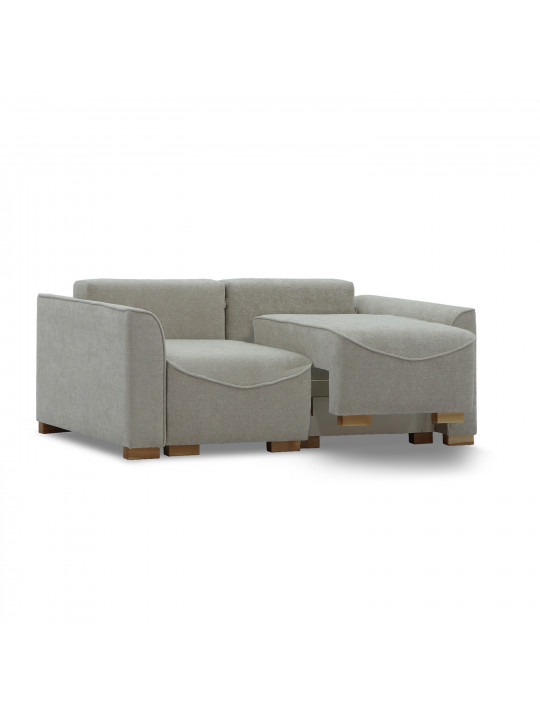 Sofa HOBEL BELONA LUXE 2 CREAM BONCUK 4/ BROWN SHO 599-2 (5) 