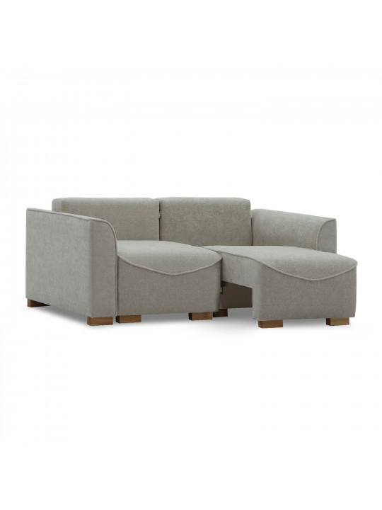 Sofa HOBEL BELONA LUXE 2 CREAM BONCUK 4/ BROWN SHO 599-2 (5) 