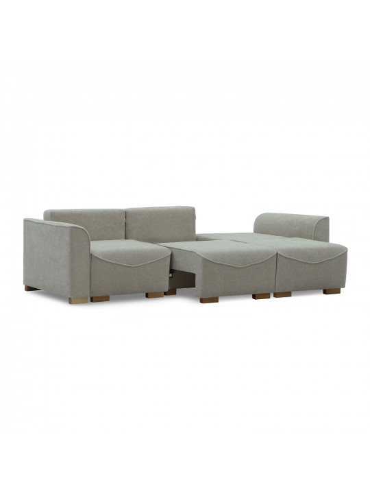 Sofa HOBEL BELONA LUXE 3 CREAM BONCUK 4/ BROWN SHO 599-2 (7) 