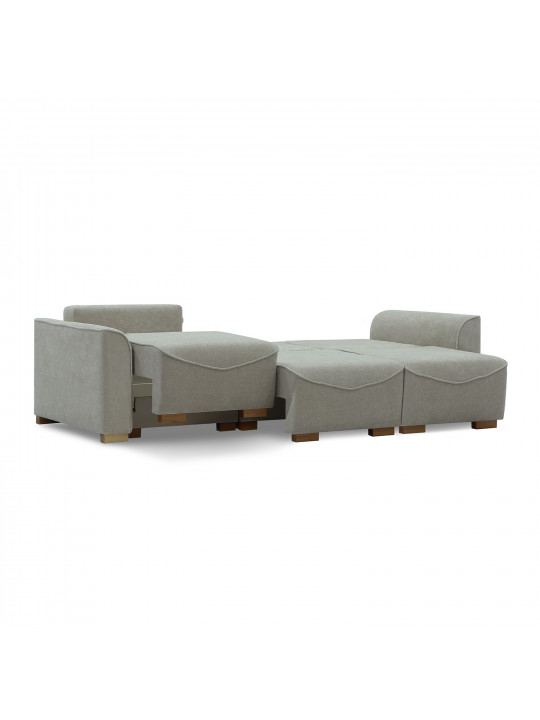 Sofa HOBEL BELONA LUXE 3 CREAM BONCUK 4/ BROWN SHO 599-2 (7) 