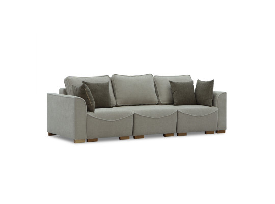 Sofa HOBEL BELONA LUXE 3 CREAM BONCUK 4/ BROWN SHO 599-2 (7) 
