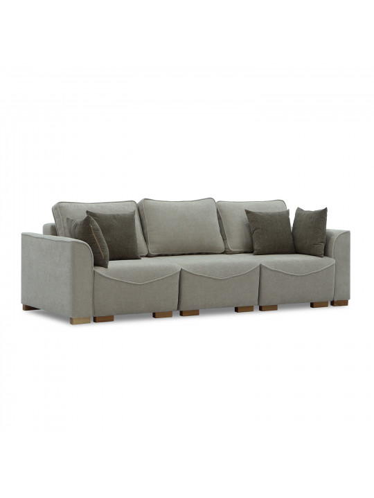 Sofa HOBEL BELONA LUXE 3 CREAM BONCUK 4/ BROWN SHO 599-2 (7) 