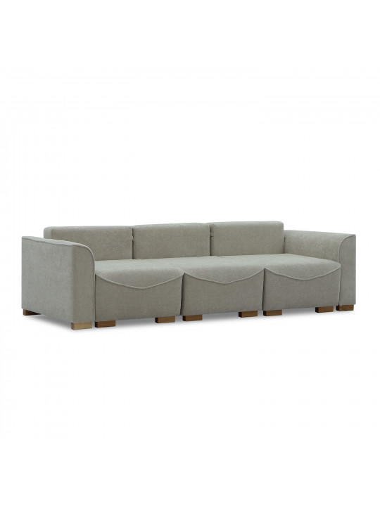 Sofa HOBEL BELONA LUXE 3 CREAM BONCUK 4/ BROWN SHO 599-2 (7) 