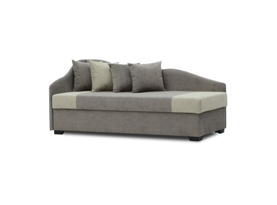 Диван HOBEL BIG-BEN CAPPUCCINO JAGUAR 6/ CREAM JAGUAR 3 L (2) 