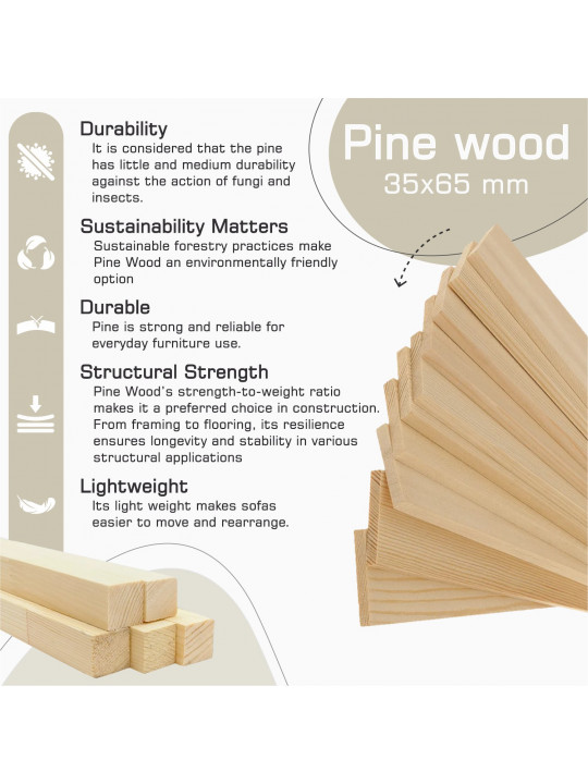 Բազմոց HOBEL BIG-BEN CAPPUCCINO VIVALDI 5/ LIGHT CAPPUCCINO VIVALDI 4 R(1) 