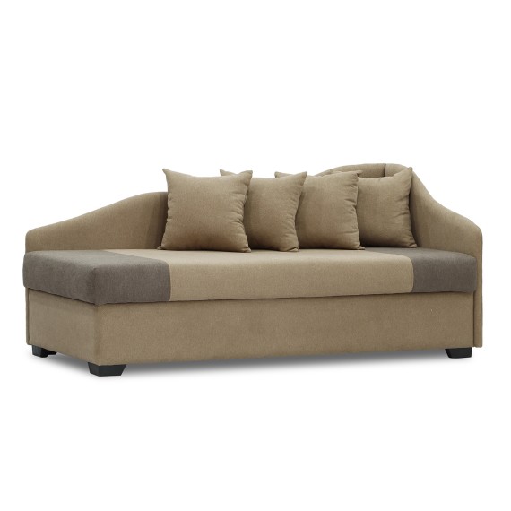 Sofa HOBEL BIG-BEN F/R LIGHT BROWN SCANDI 4 / BROWN SCANDI 6 R (2) 