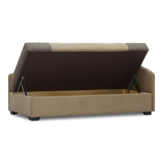 Sofa HOBEL BIG-BEN F/R LIGHT BROWN SCANDI 4 / BROWN SCANDI 6 R (2) 