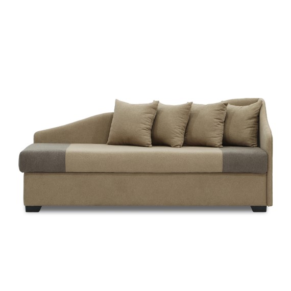 Sofa HOBEL BIG-BEN F/R LIGHT BROWN SCANDI 4 / BROWN SCANDI 6 R (2) 