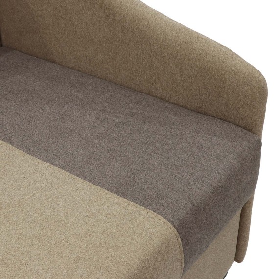 Sofa HOBEL BIG-BEN F/R LIGHT BROWN SCANDI 4 / BROWN SCANDI 6 R (2) 